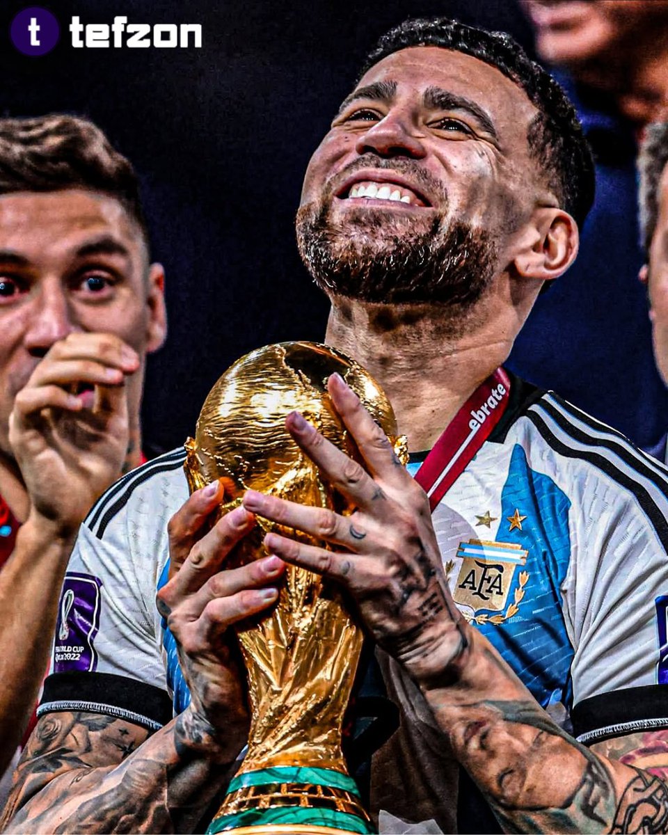 tefzon1's tweet photo. 🚨Nicolás Otamendi has retired from international football after Argentina's World Cup final defeat, ending a legendary career that brought one World Cup, two Copa América titles and the Finalissima.
Argentina legend? 👀💬
#football #otamendi #argentina #spain #tefzonsports https://t.co/WhGe04Q8IM