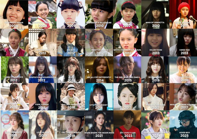 wickedypumpkin's tweet photo. Kim Sohyun's filmography: two decades of a journey! 🥳 https://t.co/nI6Fp1tPmm
