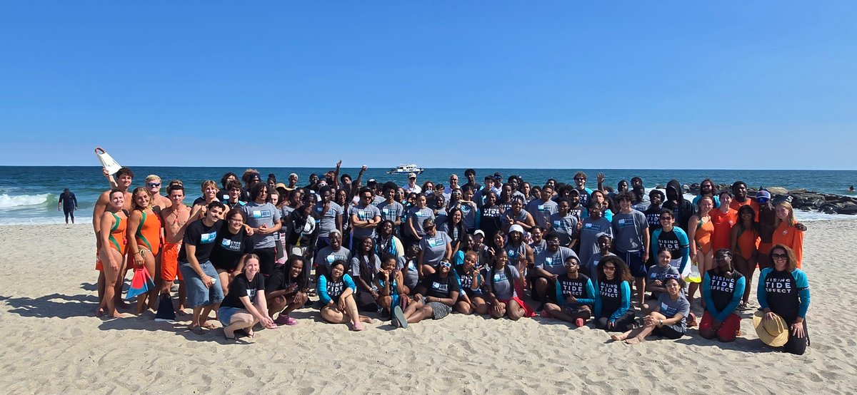 communityfundny's tweet photo. 116 strong! 🌊

Now in its fourth year, the Swim Safety Corps - a partnership program between @RisingTideEffct, @NYCYouth, and @communityfundny - is halfway through another summer of earn-while-you-learn swim training, drowning prevention, and career exploration.

At Water Rescue Demo Day, hosted by Rising Tide Effect, young people took their training to the Rockaway shoreline, learning alongside @FDNY, @nypd, @NYCParks , and the professionals who work every day to keep New Yorkers safe in and around the water.

Building skills. Creating pathways. Helping save lives. 💙

#SwimSafetyCorps #WaterSafety #NYCHAYouth #RockawayBeach