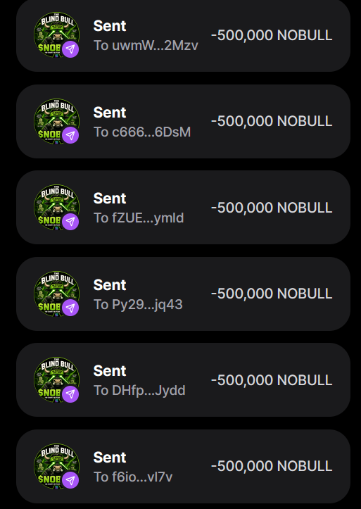 BlindBullNoBull tweet picture