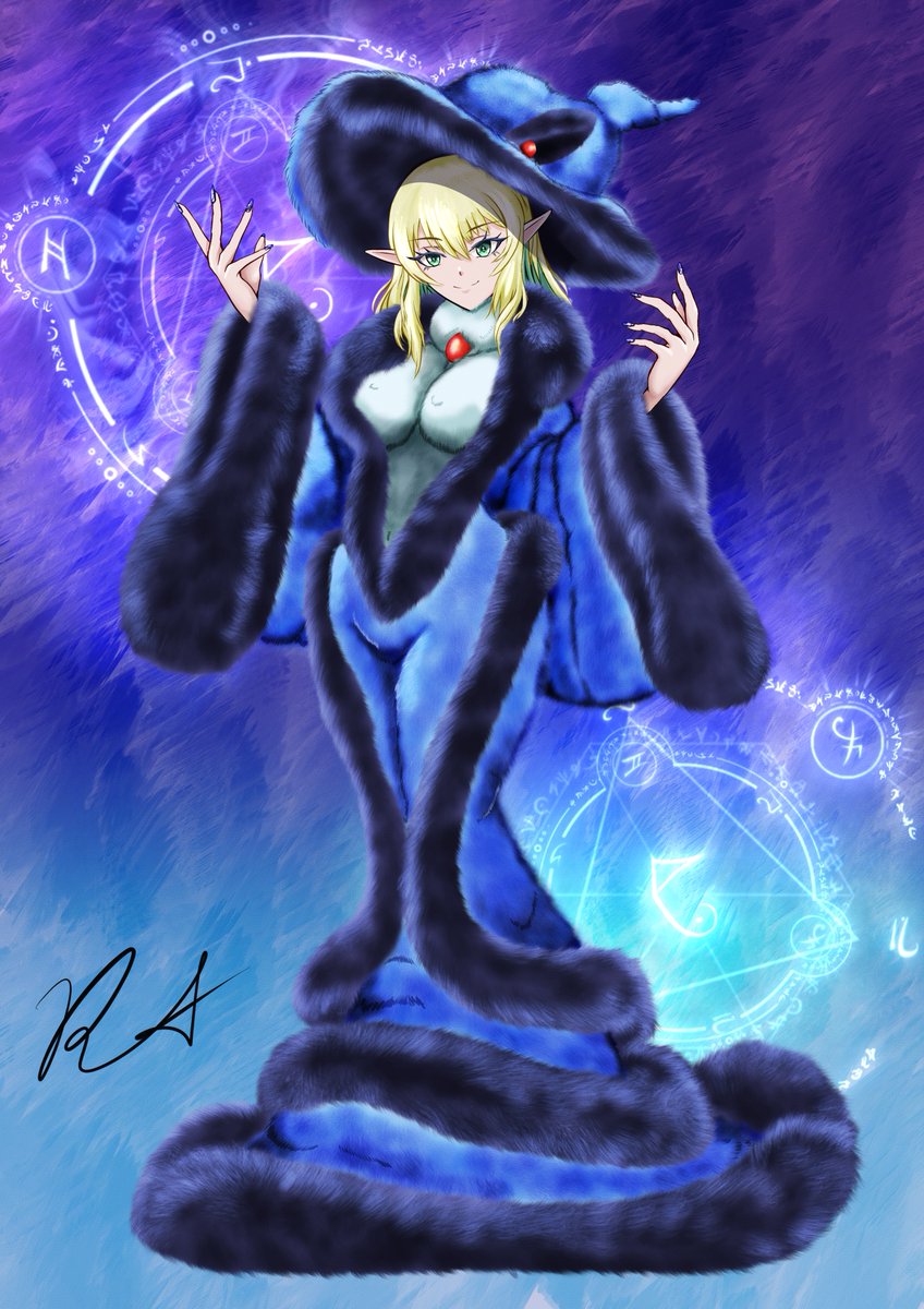 ken_aramaki's tweet photo. 毛皮の魔女リウミアさん
#OCㅤㅤ #創作キャラ #オリキャラ #furfetish https://t.co/BpkaqpQmxF