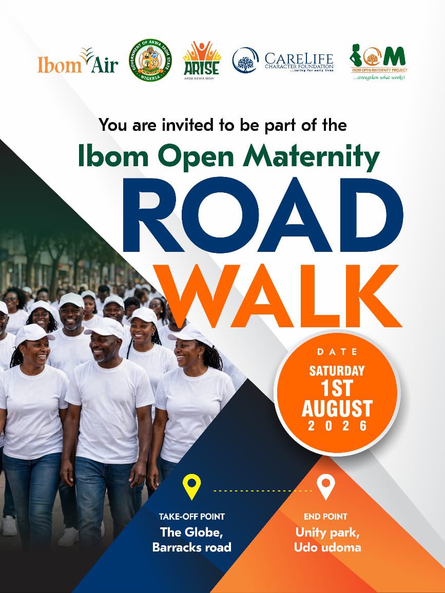 ibomairlines's tweet photo. Ibom Air is excited to be a part of the Ibom Open Maternity project to mark 2026 World Breastfeeding Week. Through this project Pregnant/mothers &amp; children under 5 will receive maternal &amp; child health interventions in Akwa Ibom State.

#IOMproject2026 #Worldbreastfeedingweek #WBW https://t.co/SLKVBJ7b4y