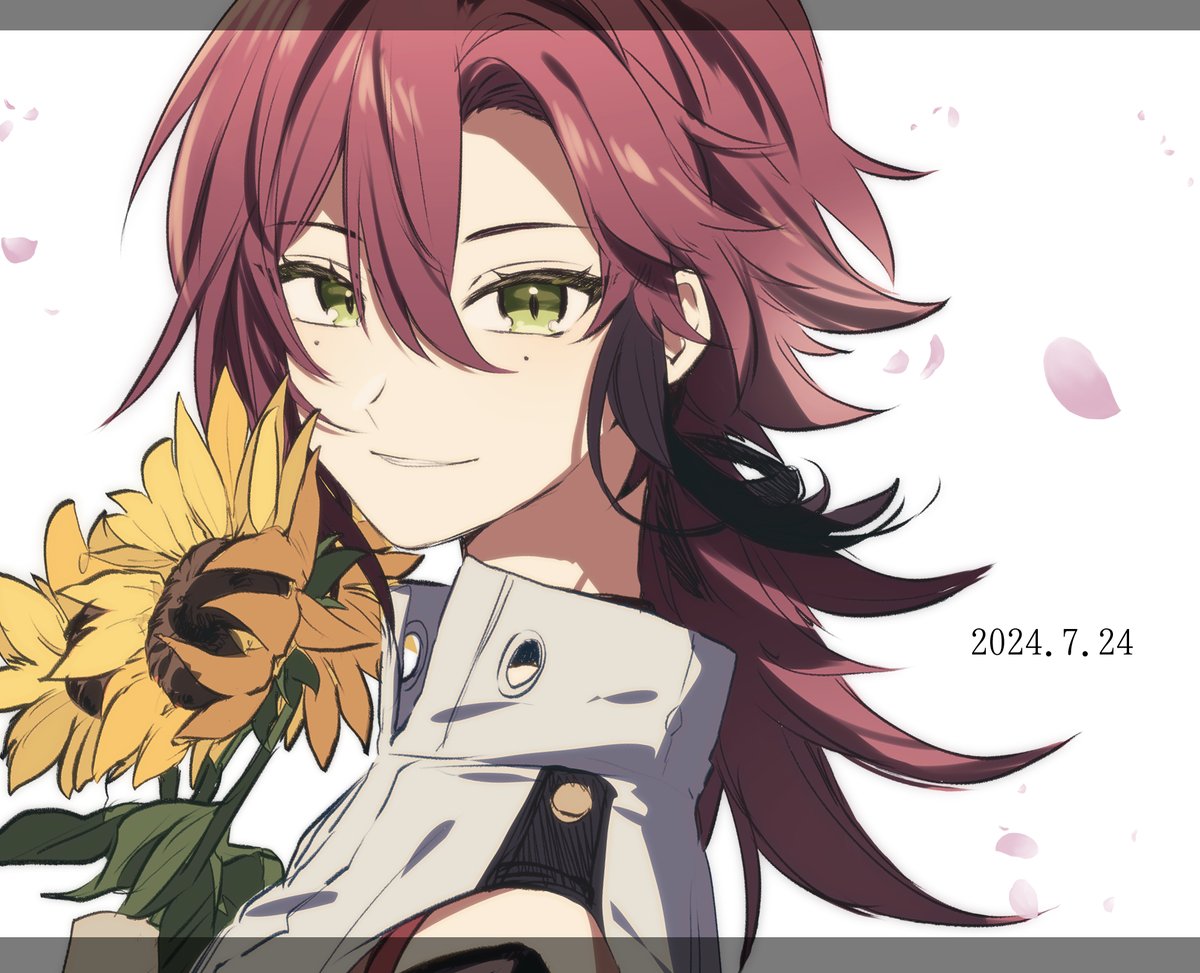 maomao_0x's tweet photo. 思いっきり2年前の絵ですが　誕生日祝いの再掲🥳 https://t.co/kPxsbgOzBs