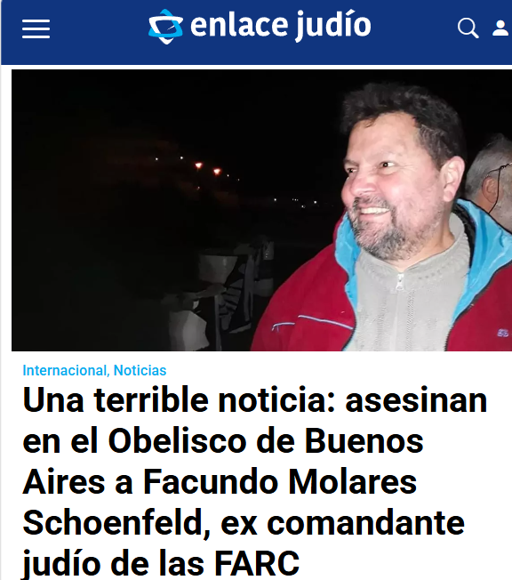 nshispanos's tweet photo. Uno de los excomandantes de las guerrillas bolcheviques de Colombia era un judío. 🇨🇴✡️

Obviamente no todos son J, pero los que dirigen la cúpula máxima si lo son, sobre todo marranos conectados a las oligarquia colombiana. 

Desde que el J sefardí Fidel Castro impuso el comunismo en Cuba, esta fue una base de operaciones Jota en alianza clandestina con Estados Unidos para desestabilizar Hispanoamérica y tener su negocio de armas y dr0ga, que tan lucrativo les ha sido. No te creas que los marxistas están en contra de EEUU, ellos son su arma para destruir y someter hispanoamerica, solo revisen el informe Kissinger para que noten como han sido los rojos los que han hecho el trabajo de EEUU.