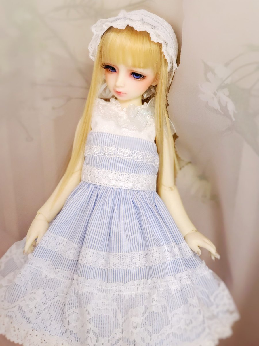 ma_ria_plus's tweet photo. SDMサイズのノースリーブワンピース👗
夏らしい爽やかなストライプです。
何年も前の夏に、即完売してしまったアイテムを再製作しました。
#ドルパ_ディーラー https://t.co/7DlMrRVWkE
