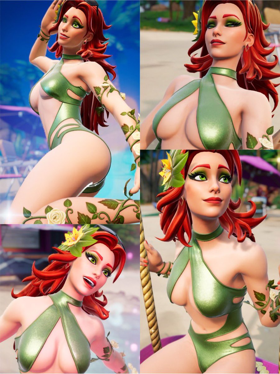 Soo_na_moon's tweet photo. Today's picture is

Summer Poison IVY🌴
Emote collection③

#fortnite 
#Fortography https://t.co/ertzCvuu5p