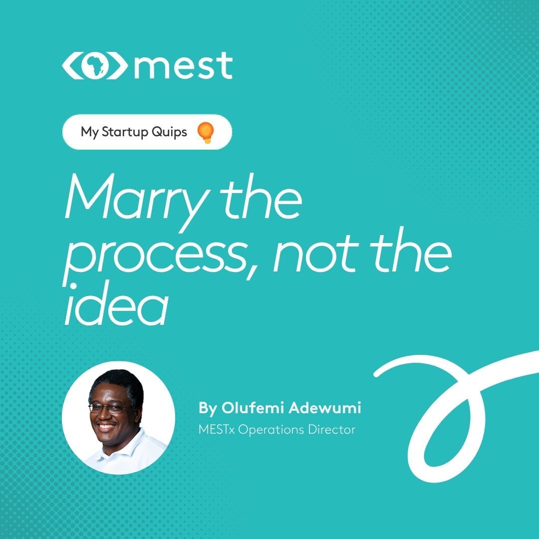 MESTAfrica's tweet photo. This week's edition of My Startup Quips highlights why research, early testing, and continuous user feedback are essential to building products that solve real needs.

The goal isn't to get it right the first time. It's to learn quickly, improve consistently, and make better product decisions with every iteration.

Save this for your next product review.

My Startup Quips by Olufemi Adewumi @Fimo45, Director of Operations, MESTx

#MyStartupQuips #MESTAfrica #MESTx