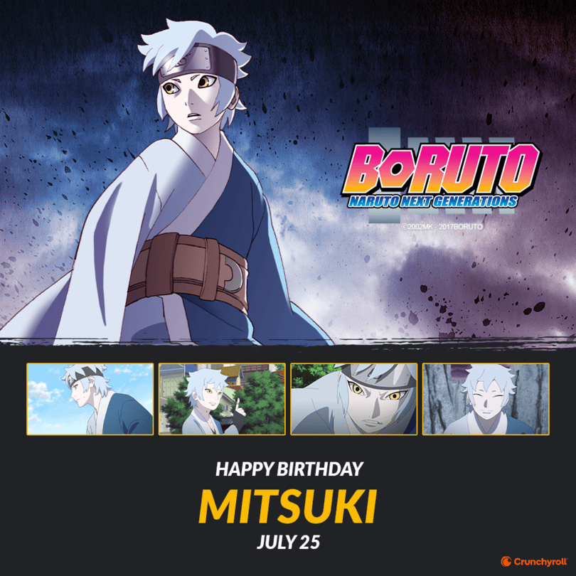 Crunchyroll's tweet photo. Happy Birthday, Mitsuki! 🩵 https://t.co/uThFpJdjBW