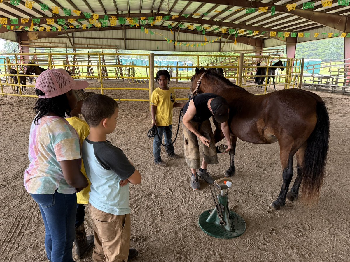 theblackcowgirl's tweet photo. Support us by sponsoring a kid for summer camp!!

Guardians of the Equines is dedicated to introducing youth to REAL horsemanship and equine related careers.

https://t.co/lEWGExHvni https://t.co/7iJB6vi0HO