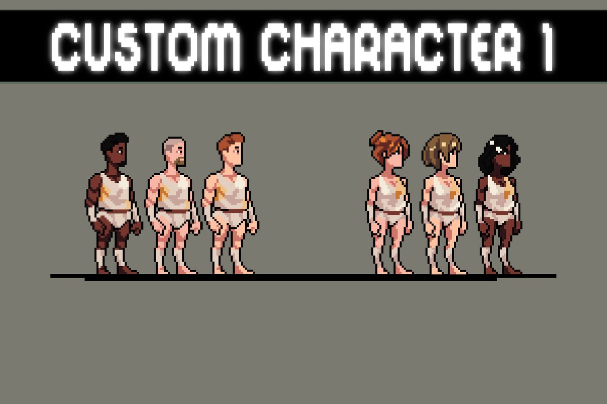 craftpix_net's tweet photo. Pixel Art Custom Characters for Platformer Games. Exclusive asset! #2dcharacter #2dgameart #2dgamedev #craftpix #gameasset #gameassets

⬇️ Download :  https://t.co/yjOhI9xImN https://t.co/BglV1zUqj8