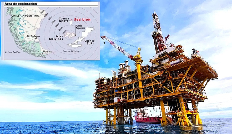 Red__Accion's tweet photo. 🇦🇷 Se profundiza el saqueo inglés en las Islas Malvinas 🇦🇷

El megaproyecto petrolero Sea Lion, de Rockhopper Exploration (Inglaterra🏴󠁧󠁢󠁥󠁮󠁧󠁿) y Navitas Petroleum (Israel🇮🇱), contempla la explotación de más de 1.700 millones de barriles. https://t.co/qZWkP4kyQS Por María Meza https://t.co/iMl5BxYwVa