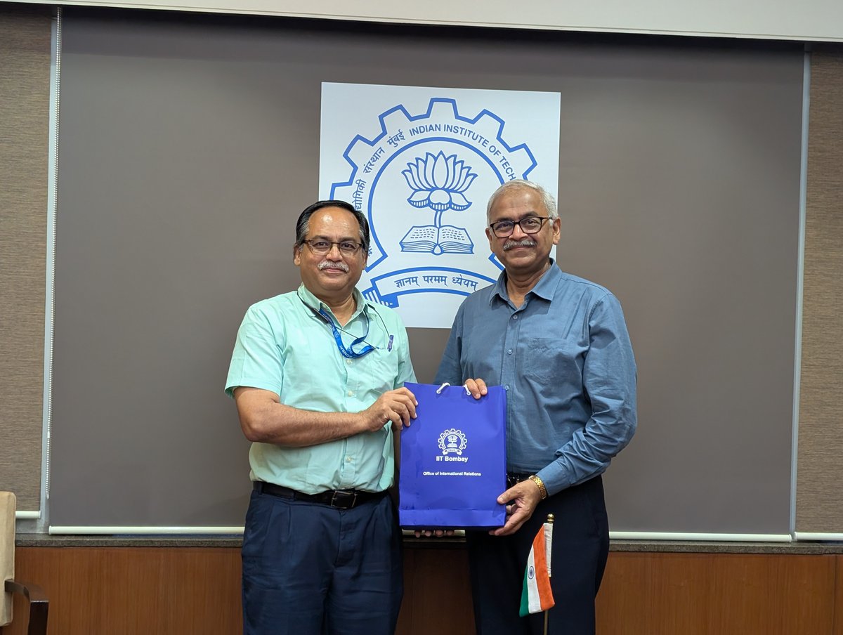 IIIT_Pune's tweet photo. Delighted to share that @IIIT_Pune and @iitbombay have signed an #MoU to boost joint research, faculty &amp; student exchanges, #Internships, #Innovation &amp; #CapacityBuilding.

Prof. Shireesh Kedare  &amp; Prof. @Vineetkansal2 formally signed the agreement on 23rd July 2026. https://t.co/Dcb9eZJzKK
