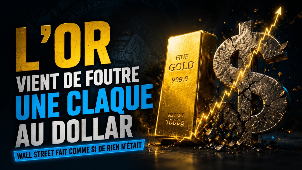 HADESsilverFR's tweet photo. 🚨 L'or vient de foutre une claque au dollar $ 
La Banque centrale européenne vient de confirmer noir sur blanc que l'or est devenu le premier actif de réserve des banques centrales mondiales, devant les bons du Trésor américain. une première depuis 1996.
https://t.co/agIdMnTlfb https://t.co/KsWjSsCfzi