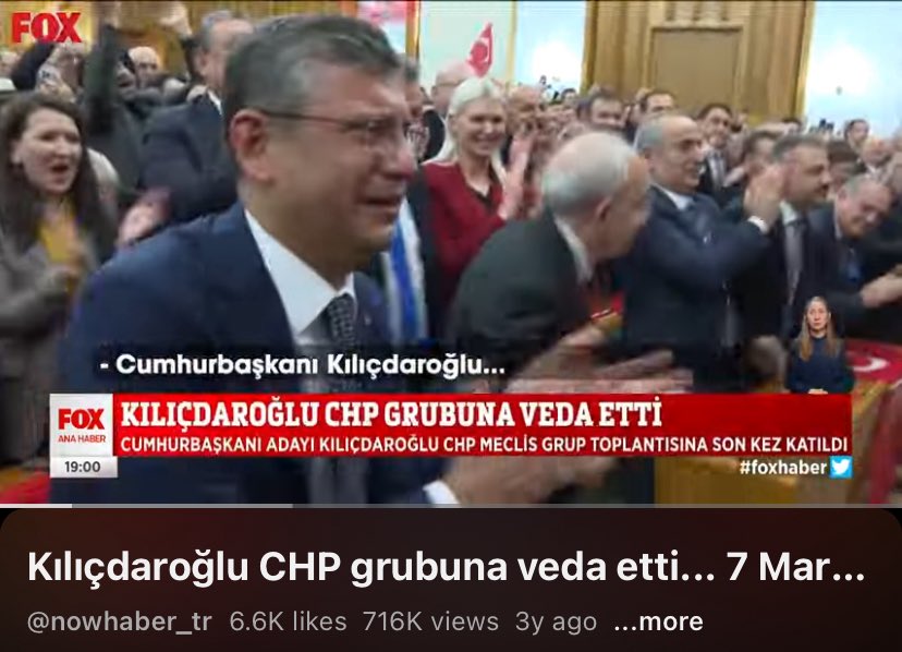 Jakeyyylol's tweet photo. @UmutBehram @Mete2091923 Emeği geçenlere yazıklar olsun! Ekte de partiden Cumhurbaşkanı adayı olabilmek adına ayrılan KK için üzüntüden ağlayan Özgür Özel’i görebilirsiniz 😊😊 https://t.co/yryzhpyj3w