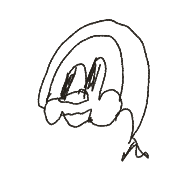 xumboom's tweet photo. my mom drew me a gnome https://t.co/xngJ1dHqFR