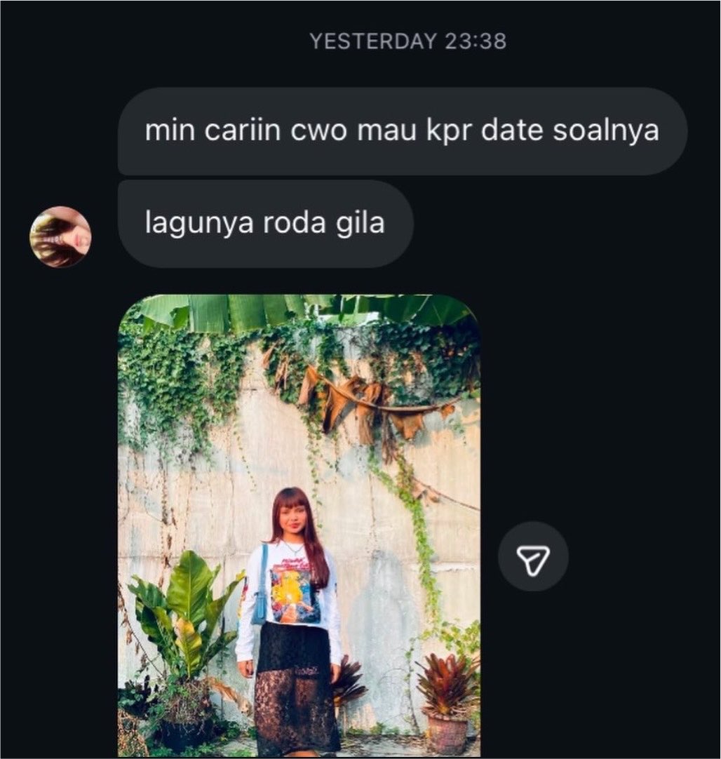 txtdaribogor's tweet photo. belum nikah pada berani kpr date https://t.co/EQgElLPwpY