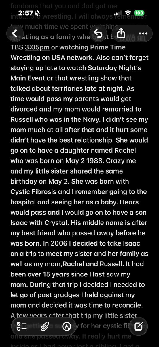 JoeyJohnela's tweet photo. A message to my mom as she is laid to rest today https://t.co/GsfuyrikGr