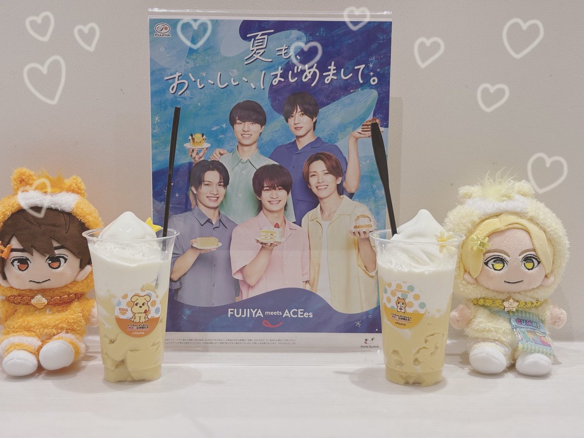 m2bc38ACEesun's tweet photo. 有明ガーデン店さんで先行販売されていた
🐶🧡milkyサンデー🐹💛

ミルキーソフトとカスタードプリンの優しい味で癒されカラダもクールダウンしました
先行販売ありがとうございました*ˊᵕˋ)
ACEesの夏仕様ポスター爽やかステキ
#ペコちゃんとポコちゃんとゆかいな仲間たち 
#夏もおいしいはじめまして https://t.co/BSvYJjKZ9N