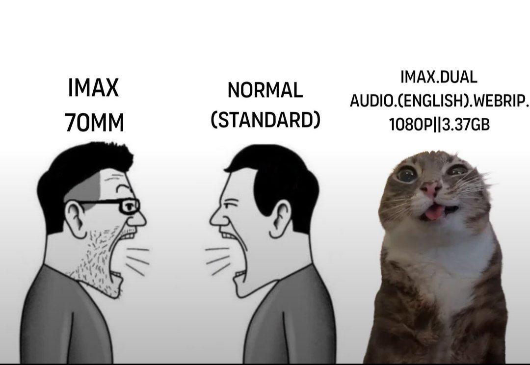 memes_from_mars's tweet photo. Gonna watch The Odyssey the way Nolan intended. https://t.co/gvCmv4FgOn