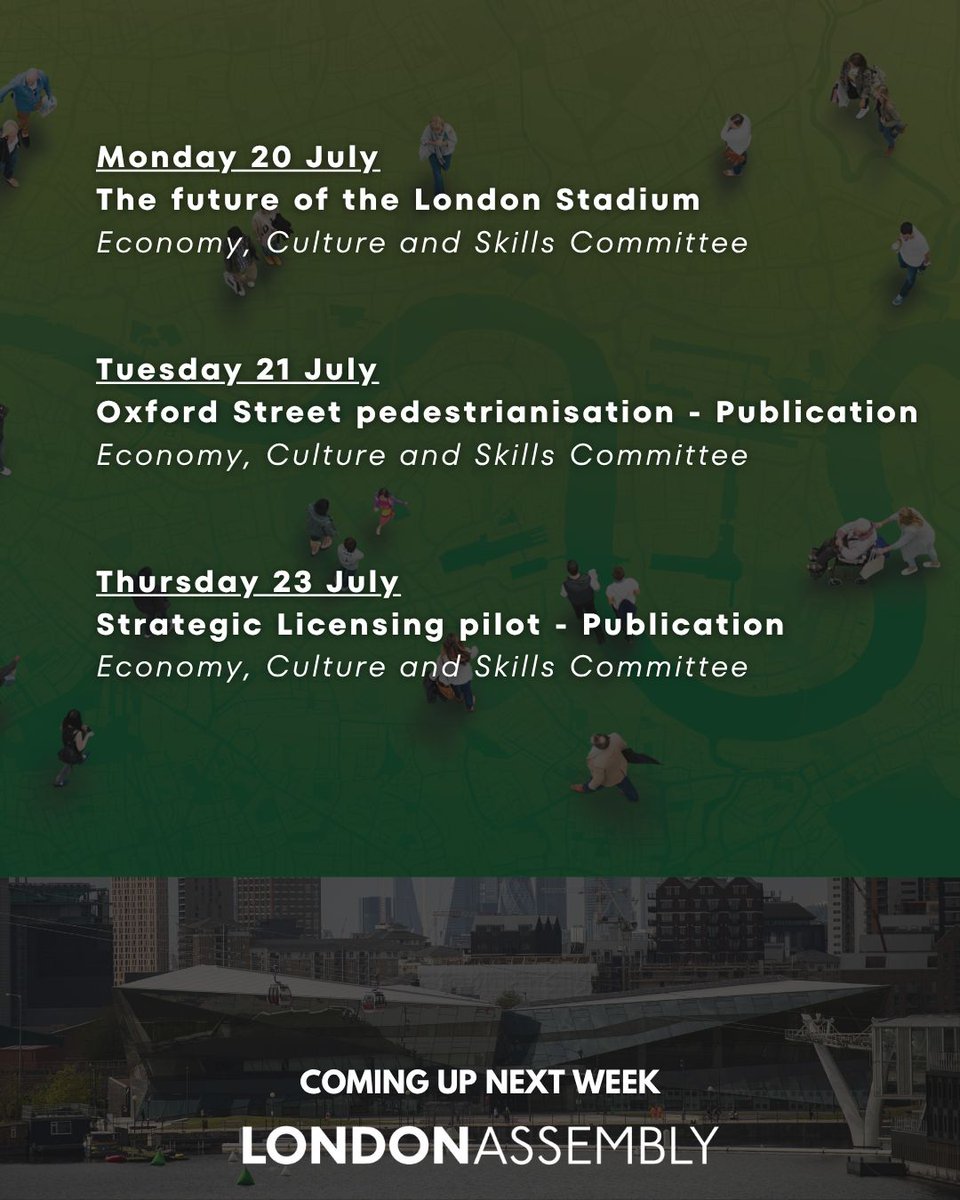 LondonAssembly's tweet photo. Find out more about what’s coming up next week at the London Assembly: https://t.co/d4wk5xUmCh https://t.co/2RcXi4hDAe