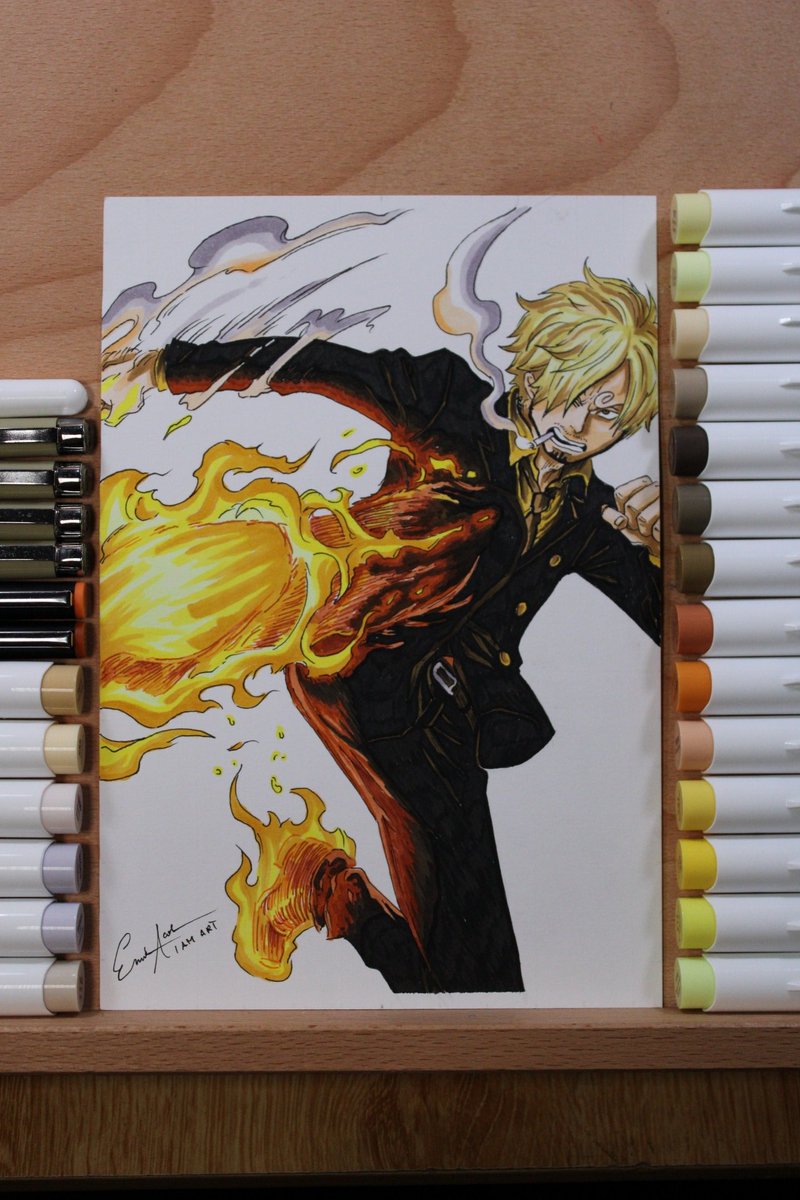 EAcol's tweet photo. One Piece, Sanji Drawing using Fine Line &amp; Brush Ohuhu Marker
Keep safe guys😘

Youtube
https://t.co/ieFkkp71Lj https://t.co/LWyZH8FZJt
