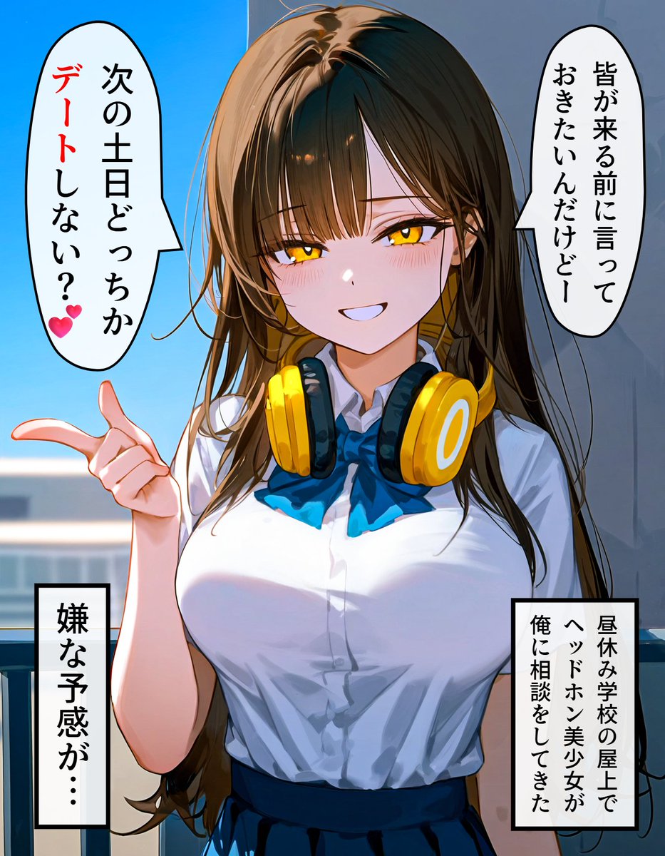 Mindia_01's tweet photo. ヘッドホン少女の秘密 #763 (1/4) https://t.co/ZkFu4MeZlJ