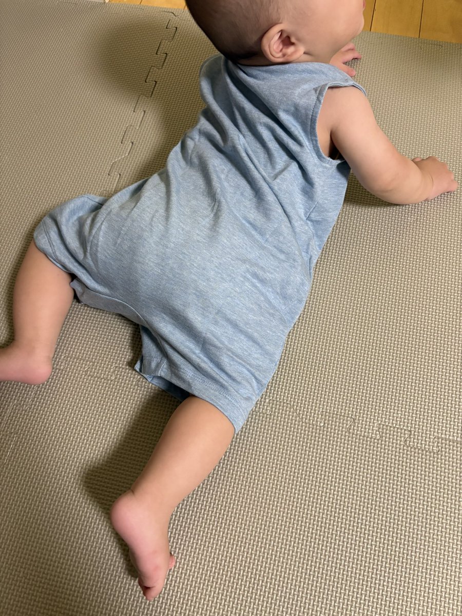 harankyo33's tweet photo. ユニクロのショートオールかわいい！
息子のガタイがいいせいかスギちゃん感あるけど🤗 https://t.co/4lHmybZoGw