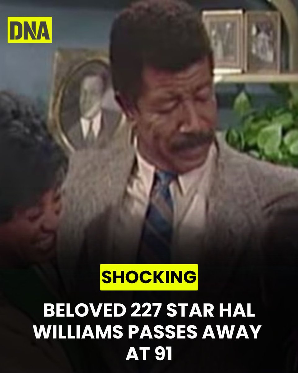 dna's tweet photo. Veteran actor Hal Williams, best known for his roles in 227 and Sanford and Son, has died at the age of 91, marking the end of a television career spanning decades.
Read Here: https://t.co/20bpqOpbs1
#DNAUpdates #HalWilliams https://t.co/n2SZAXx1C8