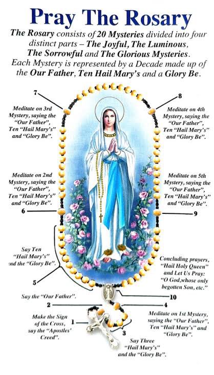 SkyVirginSon's tweet photo. PRAY THE HOLY ROSARY EVERY SINGLE DAY

If there is one habit that can transform your spiritual life, let it be this:

Pray the Holy Rosary every single day.

The Rosary is not empty repetition.

It is a meditation on the life, death, and Resurrection of Jesus Christ through the loving eyes of His Blessed Mother.

Every decade invites us to contemplate the mysteries of our salvation.

Every Hail Mary echoes the words of Scripture.

Every Our Father is the prayer our Lord Himself taught us.

Every Glory Be gives praise to the Most Holy Trinity.

The Rosary strengthens faith.

It deepens hope.

It inflames charity.

It helps us resist temptation, grow in virtue, and persevere through suffering.

Through this devotion, we ask the Blessed Virgin Mary to intercede for us, not because she replaces Christ, but because she always leads us to Him.

As she said at the wedding feast at Cana:

“Do whatever He tells you.” - John 2:5

Whether your day is filled with joy or sorrow, success or failure, peace or anxiety, take up your Rosary.

Pray it with your family.

Pray it before the Blessed Sacrament.

Pray it on your way to work.

Pray it before you sleep.

Pray it even when you do not feel like praying.

Do not underestimate what God can do through one faithful soul who entrusts every day to Him.

May every bead draw you closer to Jesus Christ.

May every mystery shape your heart after His.

May every Rosary strengthen your love for God and your desire for heaven.

Never let a day pass without praying the Holy Rosary.

Our Lady of the Rosary, pray for us.

Jesus, through the intercession of Your Blessed Mother, keep us faithful until the end. 

Amen 🙏