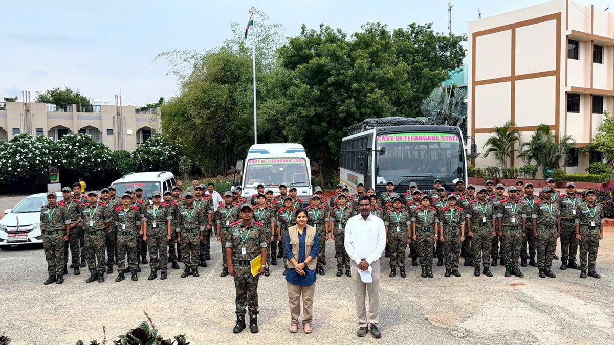 TGSFAHYD's tweet photo. A Journey of Forester 

 🌲 The 12th Batch FRO Trainees have begun their first field tour! 
📍ATR / Somasila 
🎯 Survival Skills Training + Introductory Tour
Wishing them safe learning and great field experience! 💪🌳
#FROTraining #ForestTraining #FieldTour #SurvivalSkills #TGFD https://t.co/nDuhwLdyWJ