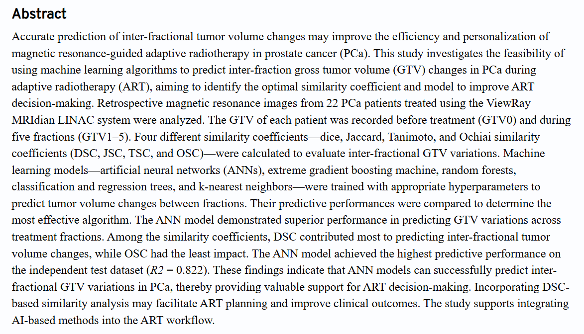 Advances in Radiotherapy & Nuclear Medicine (ARNM) tweet media