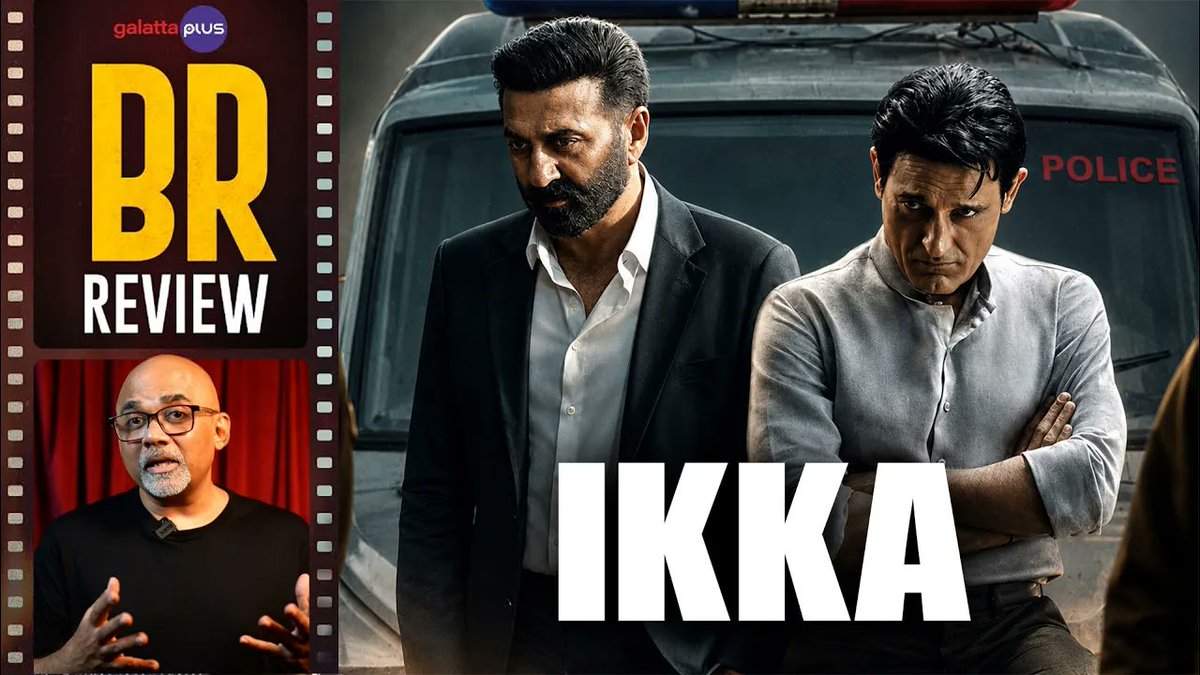 galattaplusoffl's tweet photo. The IKKA Review by Baradwaj Rangan | Siddharth P. Malhotra, Sunny Deol, Akshaye Khanna
Watch the full review of "IKKA" exclusively on the Galatta Plus YouTube Channel
Link: https://t.co/ZYc2PqlUA1
#IKKA #GalattaPlus #BaradwajRangan #BaradwajRanganReview #IKKAReview #Siddharthpmalhotra #Sunnydeol #Akshayekhanna #TamilCinema #MovieReview
@baradwajrangan