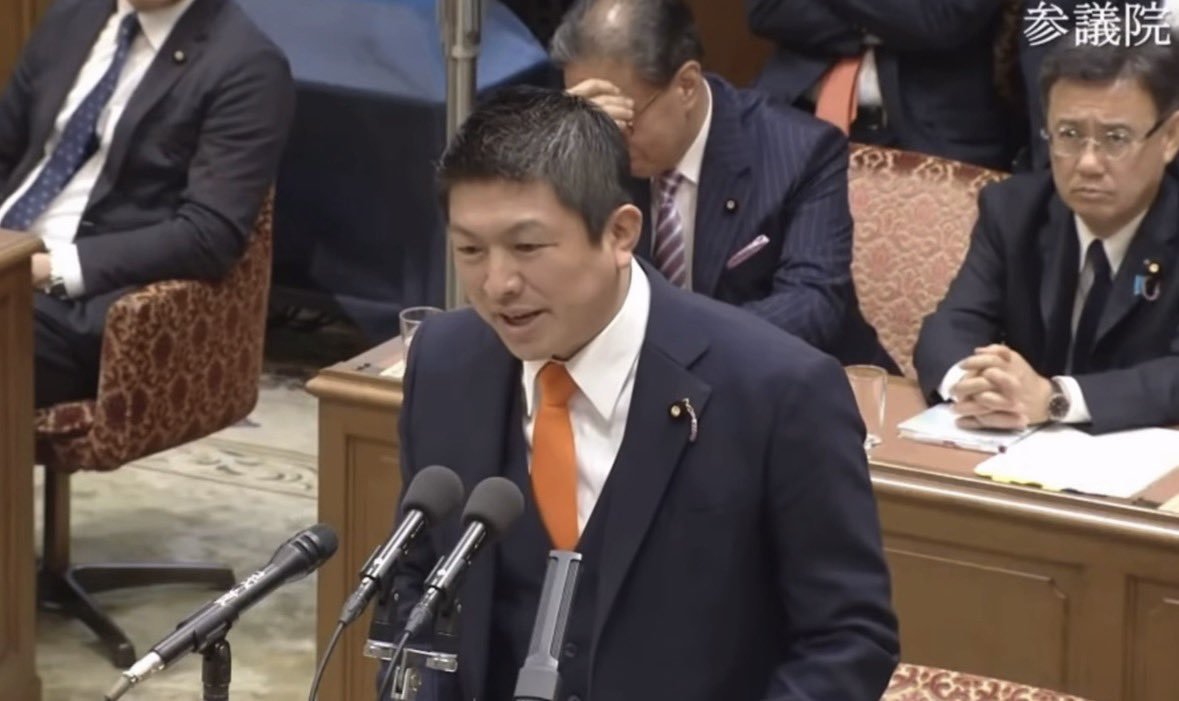 Y59158154454132's tweet photo. 神谷宗幣
「私は国会議員は全員戸籍出した方が
いいと思ってんすよ。その上で
国民に選ばせて欲しい。」

マジでその通り。
国民の知る権利だと思うんですよね

なんでダメなの？不都合あるのかな？ https://t.co/vJWqDY2Bwy