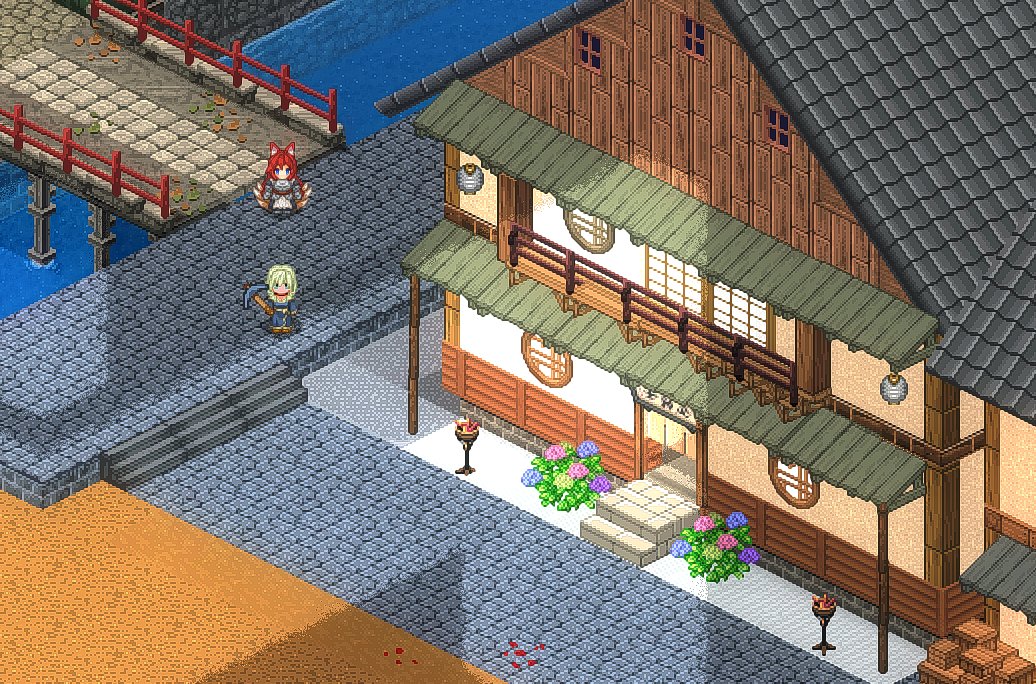 bibisuke5G's tweet photo. 和風建築と言い張る足湯カフェができたから見て！
橋がお気に入りかも
メイキング的な動画はこちら↓↓↓
youtube:https://t.co/uKNMW8hM56
niconico:https://t.co/i0IkfrH5AB　#Elin https://t.co/0218fwjg0b