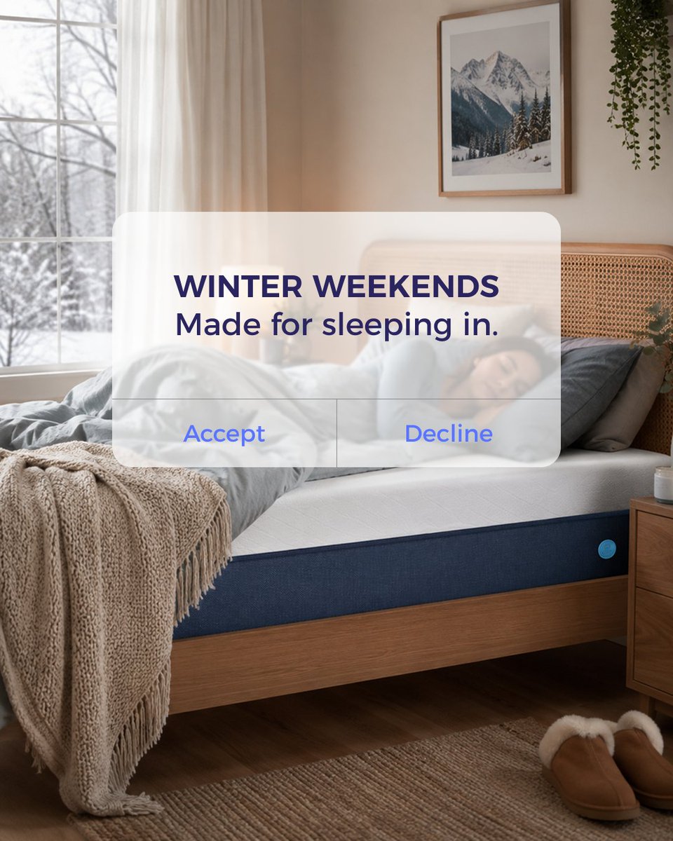 onebedtweet's tweet photo. No alarms. No rush.

Just soft sheets, cosy mornings, and the kind of rest that leaves you feeling refreshed for the week ahead.

Because sometimes, the best plan is no plan at all.

#MoreThanOneBed #SleepBackToOriginal https://t.co/fAlqd0yhaM
