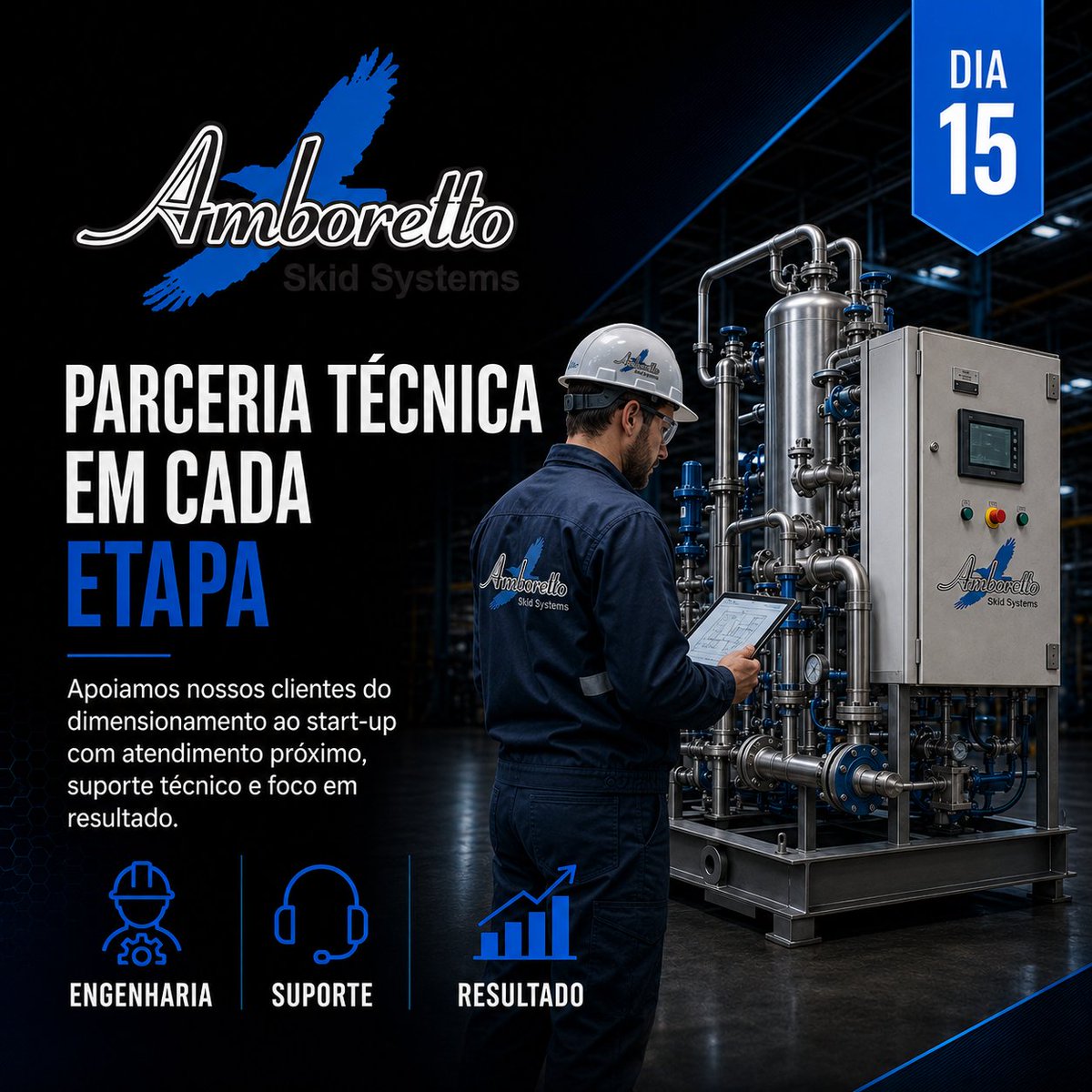 amboretto's tweet photo. Parceria técnica em cada etapa.
Apoiamos nossos clientes do dimensionamento ao start-up, com atendimento próximo, suporte técnico e foco em resultado.

https://t.co/8IJ60EiXBw
#AmborettoSkid #SuporteTecnico #EngenhariaIndustrial #Resultados https://t.co/bcnBvl6Rg8