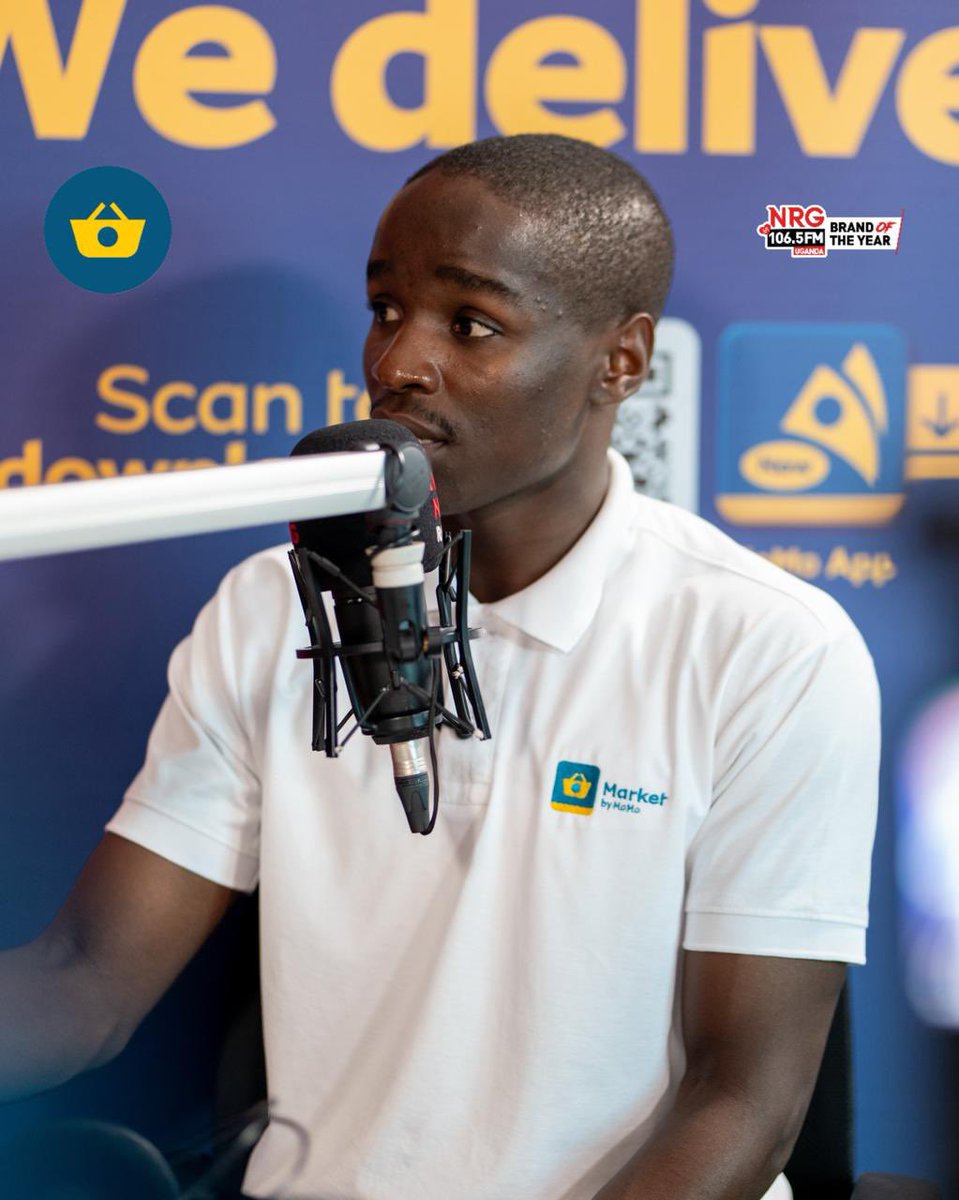 babyfaceug's tweet photo. The only frequency we are transmitting today is #MarketByMoMo on @nrgradioug 📻 

It's launch day for #Sambagala #ExtraTime more rewards, more energy and extra vibe. Tune in now and don't get left behind! https://t.co/bkdg9WANvT