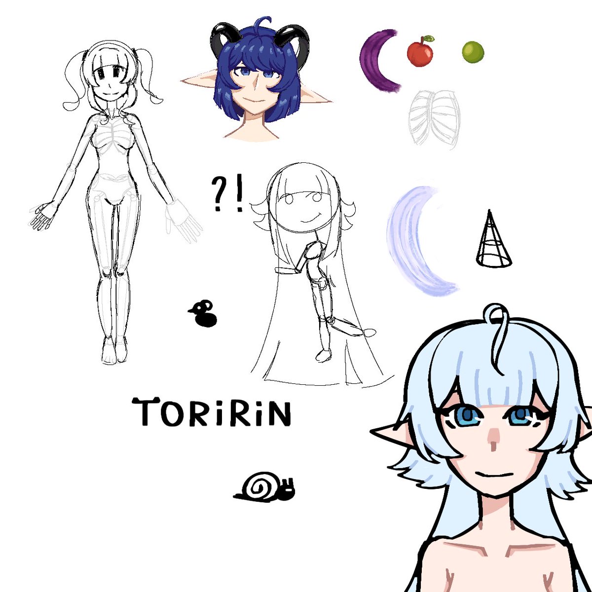 torinchann's tweet photo. some doodles :D 
i will try to post more frequently.

#drawingㅤㅤ #doodles https://t.co/bW0zIBpzmC