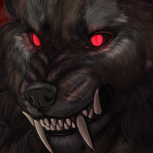 Fantomiel's tweet photo. Small details from the werewolf portrait ✦

I wanted the face to feel heavy and tense: glowing eyes, sharp teeth, rough fur and a silhouette that almost disappears into the dark 🤔

#Werewolf https://t.co/NmqB5v74iz