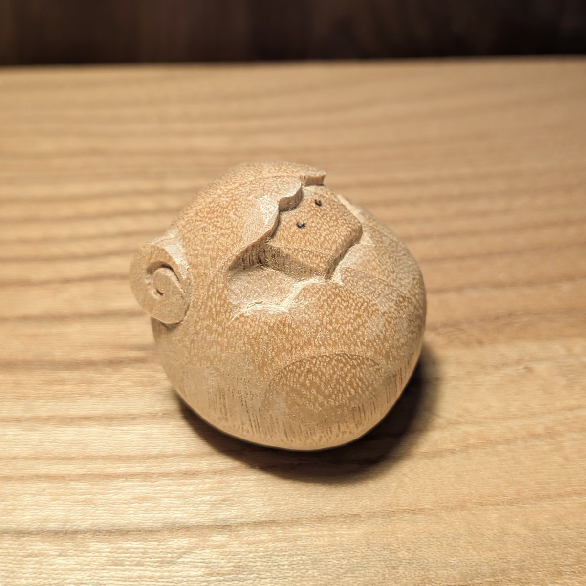 限定、木彫り