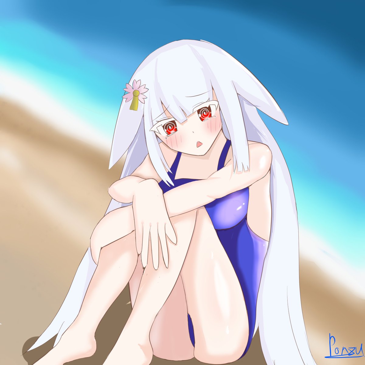 ponzu5142's tweet photo. #国旗娘
海に連れてこられた日本ちゃん https://t.co/R05hMEEZKu