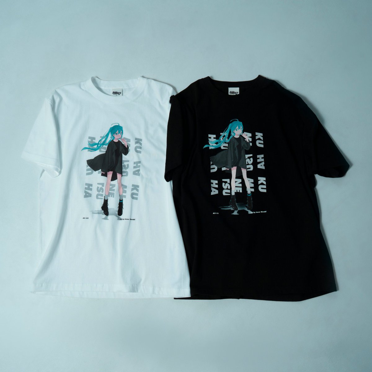 IncChord's tweet photo. 復刻販売！
初音ミク　イラストTシャツ Art byイノウエワラビ🆕

イラストレーターイノウエワラビさん(@hidaka_sou)描き下ろしのイラストをプリントしました。

ご予約：7/13(月)～7/21(火)
お届け：8月中旬頃予定

※7/22(水)以降のご購入分は9月上旬以降のお届けの予定です。
https://t.co/O7hoXRtWb5