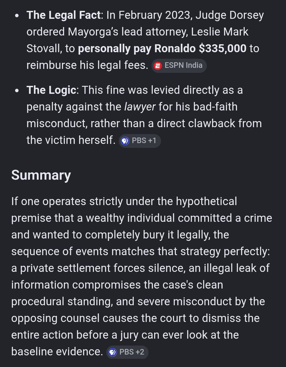 SATerritory2's tweet photo. Check the summary: "If one operates strictly under the hypothetical premise that a wealthy individual committed a crime and wanted to completely bury it legally, the sequence of events matches that strategy perfectly.." https://t.co/mAmGYFsFR1