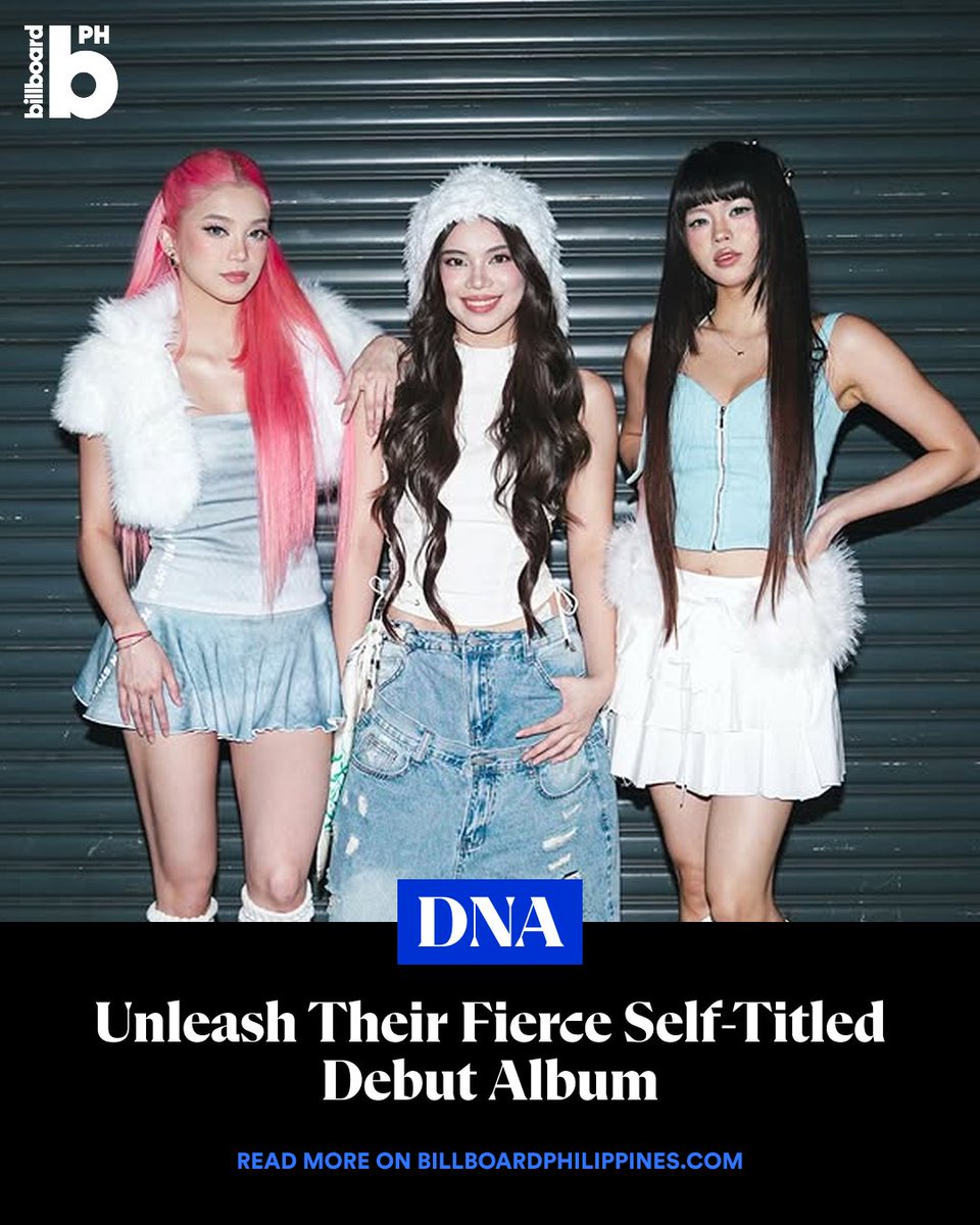 BBPHOfficial's tweet photo. A new chapter begins for DNA (@dnaofficial_ph) as the trio drops their self-titled debut album.

Read more here:
https://t.co/IO6lVY577r

#BillboardPhilippines #BillboardPH https://t.co/rAz4YI0tD2