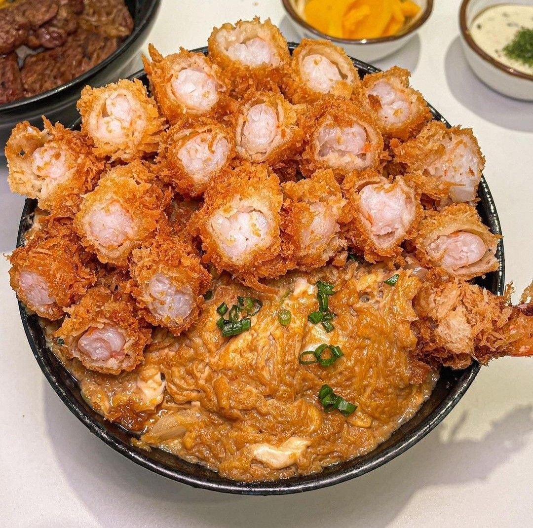MLibby48409's tweet photo. 自炊でエビフライ丼 、原価427円だった！ https://t.co/oT4a77UGEx