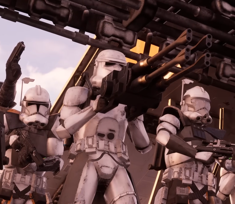 Paleo_Pizza's tweet photo. So i never played Squad before.... but the Galactic Contention conversion mod has definitely caught my attention! 

#starwars #clonewars #squad #GalacticContention https://t.co/8AWdJz686B