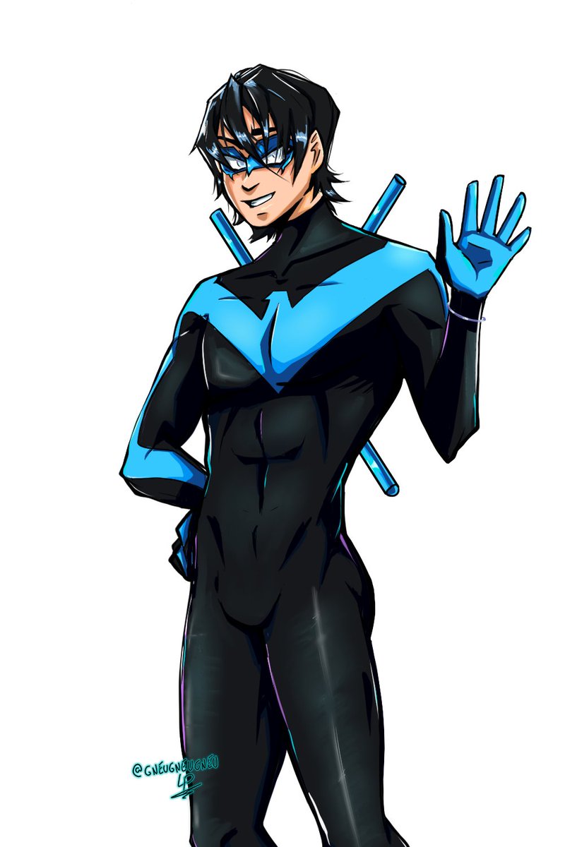 GneugneugneuLP's tweet photo. Armin in a Nightwing cosplay 👀

#cdmtwt #armintwt #amordoce https://t.co/dDnqTNc2T9