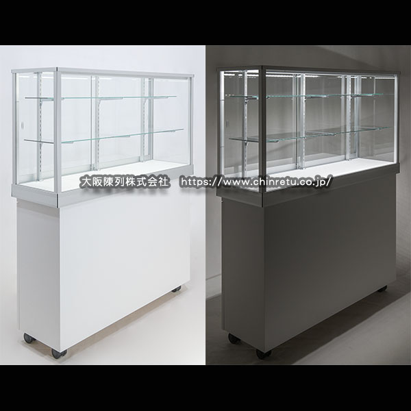 メーカー様分「製品サンプル展示用ガラスショーケース（製品サンプル