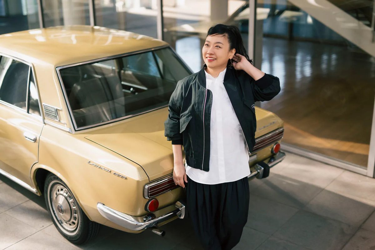 fukunokioku's tweet photo. GQ JAPANの定番企画「愛車の履歴書」はゲストのパブリックイメージを無視した攻めたスタイリングをすることが多くて好感が持てます https://t.co/gMVsEvKQAR