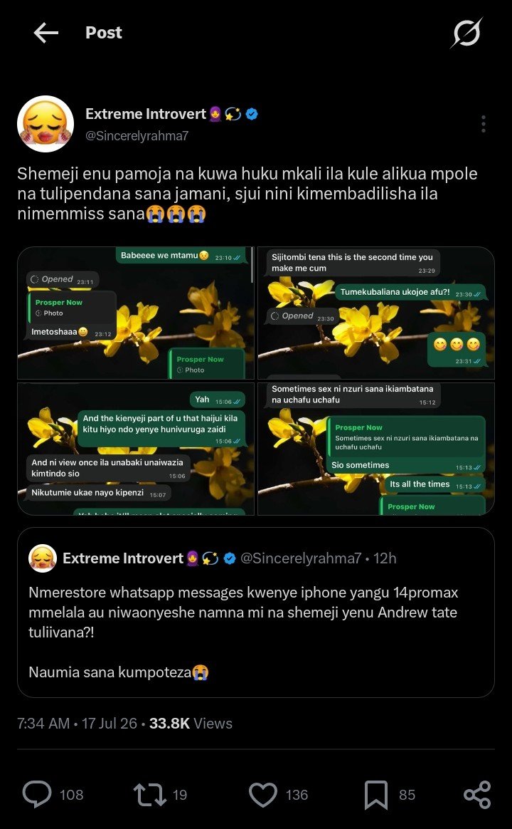 spana_Konki's tweet photo. Prosper katika hatakati za kusaka potassium kwa "Aibu Utaona Wewe" 😂😂😂 #FridayVAR https://t.co/FHDSfymebO